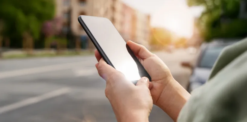 Someone calling a lift in California